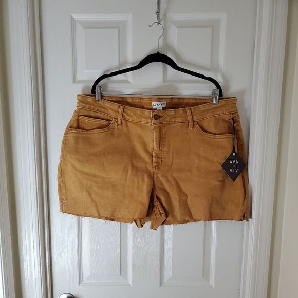 New Super Cute Plus Size Shorts Size 20W - Picture 6 of 8